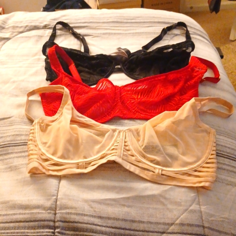 Three very sexy Victoria Secret Bras